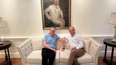 Andrzej Poczobut i Bogdan Klich