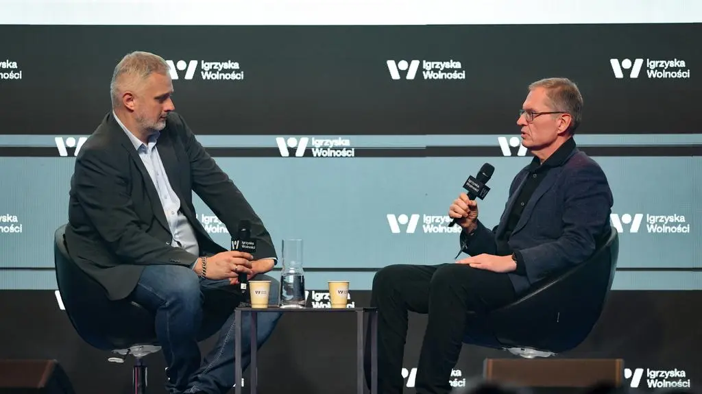 Andrzej Poczobut na Igrzyskach Wolności w Łodzi