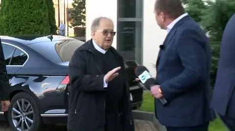 Konferencja o energetyce w Toruniu. Ojciec Rydzyk nie wpuścił reportera TVN24