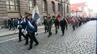 W uroczystościach udział brały przedstawiciele służb mundurowych