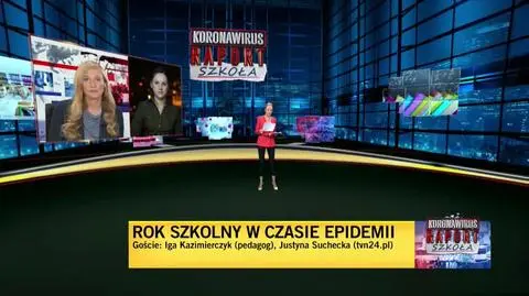 koronawirus raport szkoła 13