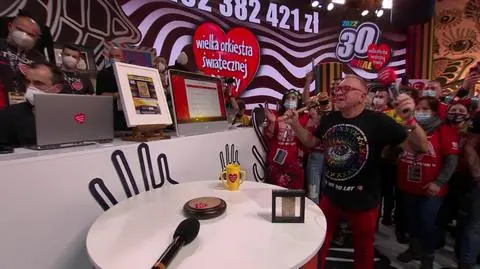 Prawie 780 tysięcy złotych za najdroższe Złote Serduszko WOŚP