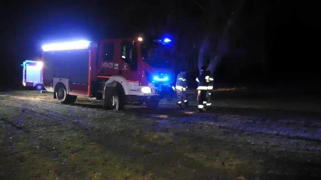 Akcja ratunkowa na jeziorze Wigry