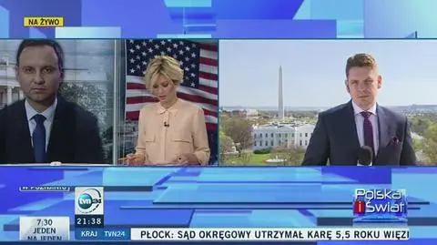 Duda: Amerykanie oświadczyli, że wyślą brygadę pancerną