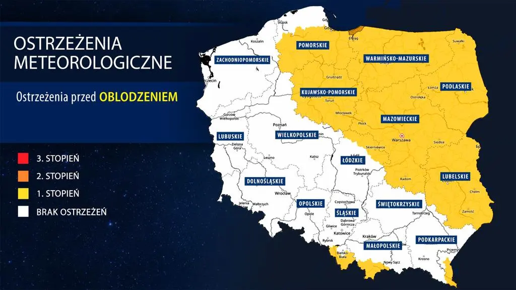 Ostrzeżenia meteorologiczne IMGW