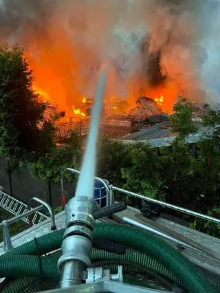 Wysłano 13 zastępów straży pożarnej