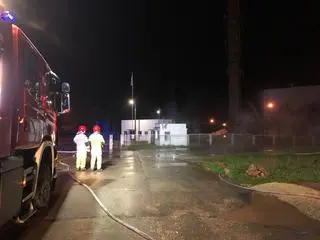 Wyciek wody amoniakalnej w Kielcach