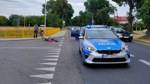 Śmiertelne potrącenie rowerzystki w Sieradzu