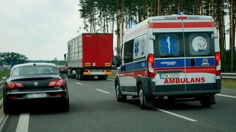 Wykorzystali korytarz życia, żeby uciec z korka. Wysokie mandaty