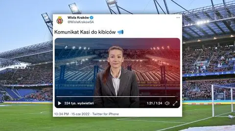 Seria niefortunnych zdarzeń Wisły. Wpadkę wytłumaczyła za pomocą sztucznej inteligencji, w trzech językach