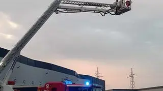 W akcji uczestniczyło 17 zastępów straży pożarnej