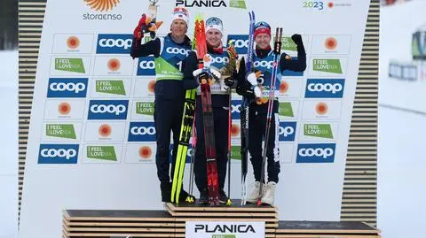 Bieg łączony w Planicy pod dyktando Norwegów. Wzięli całe podium