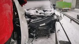 Zderzenia na A6