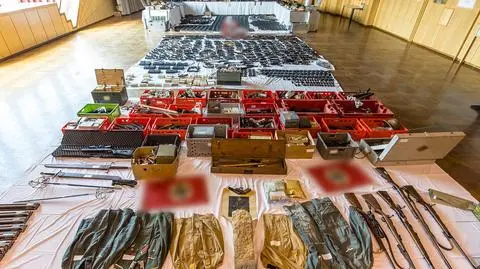 Amunicja i broń przejęta w Austrii. Pomagali policjanci z CBŚP
