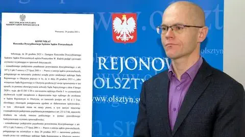 Przywrócił Juszczyszyna do orzekania i stracił stanowisko. Teraz grozi mu jeszcze dyscyplinarka