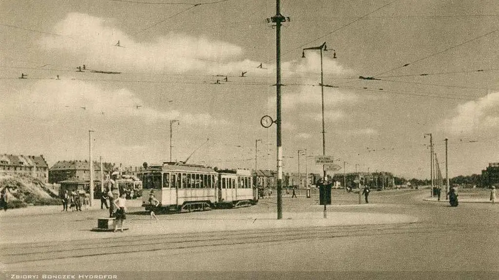 Pusty Plac Grunwaldzki po wojnie