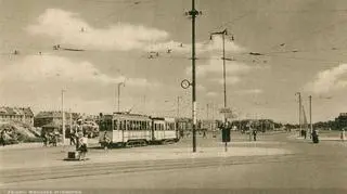 Pusty Plac Grunwaldzki po wojnie