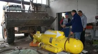 Transport 500-kilogramowego pojazdu podwodnego