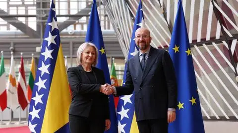 Borjana Krišto Charles Michel