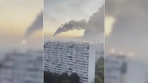 Atak dronów na rafinerię w Moskwie