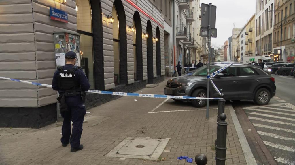 Atak w centrum Warszawy