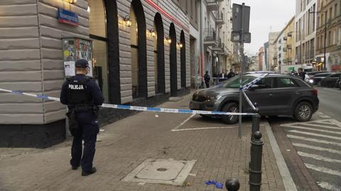 Atak w centrum Warszawy