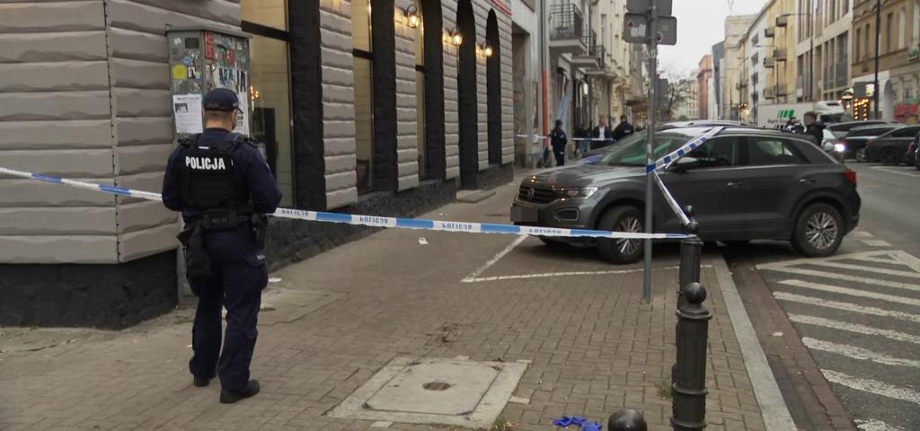 Atak w centrum Warszawy