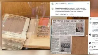 Po niemal 100 latach książka wróciła do biblioteki. Oddający uniknął kary 