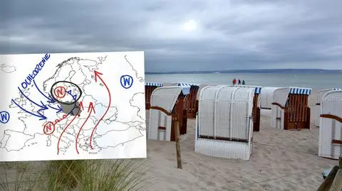 Niż nad Bałtykiem się "zestarzeje". Złe wieści dla urlopowiczów