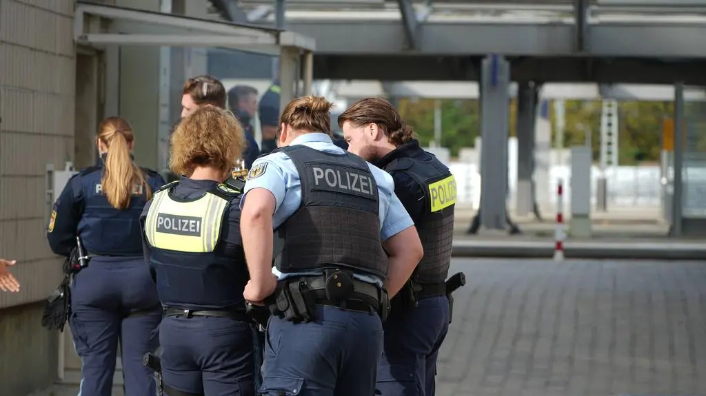 Służby przy dworcu w Augsburgu