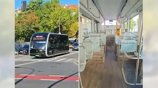 Nietypowy autobus na ulicach stolicy