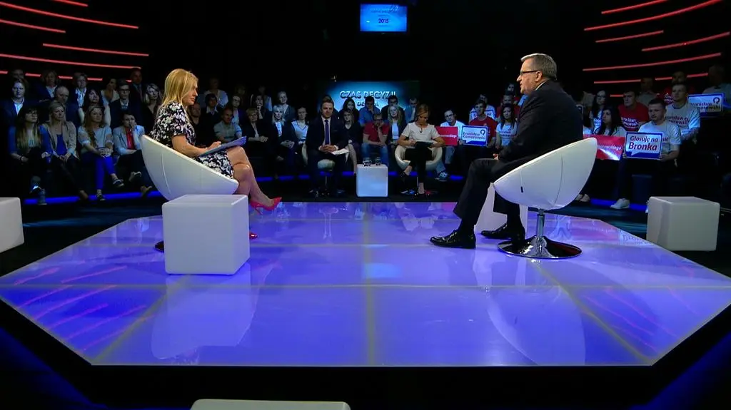 Komorowski odpowiada na pytania o wiek emerytalny