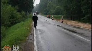 Modernizowana droga Gołdap - Kowale Oleckie