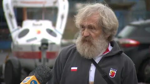 Aleksander Doba wystawił kajak, którym trzykrotnie przepłynął Atlantyk, na sprzedaż. "Żona się ucieszyła" (materiał z 2017 roku)