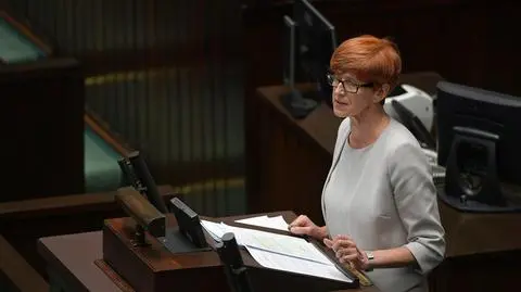 Elżbieta Rafalska o projektach pomocy dla osób niepełnosprawnych