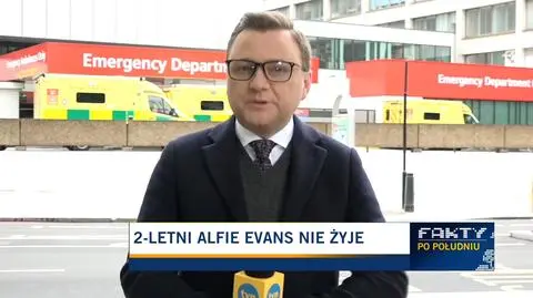 Alfie Evans nie żyje