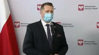 Minister Czarnek do uczniów: Take it easy