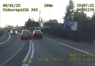 Pościg za kierowcą bmw pod Krakowem