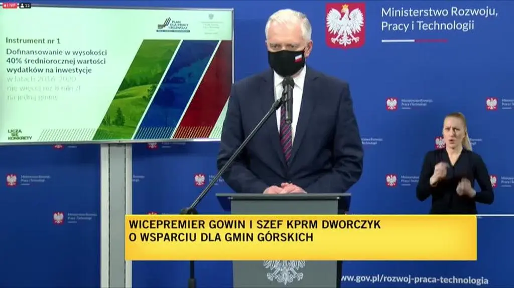 Gowin o wsparciu dla gmin górskich