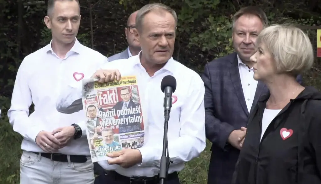 Donald Tusk z "Faktem"