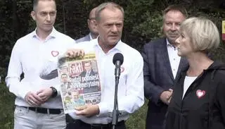 Donald Tusk z "Faktem"