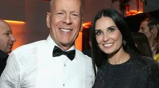 Bruce Willis i Demi Moore, zdjęcie archiwalne 