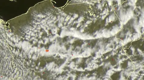 Możliwe opady krupy śnieżnej. Sprawdź, gdzie jest burza