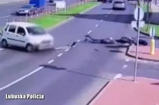 Nie ustąpił pierwszeństwa, wjechał w motocyklistę