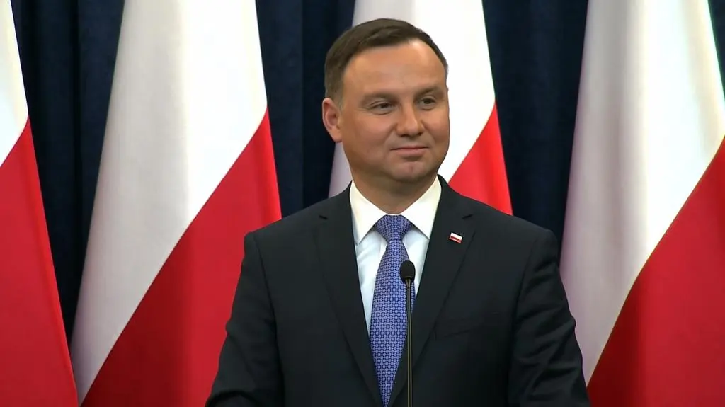 Duda o poparciu dla Tuska