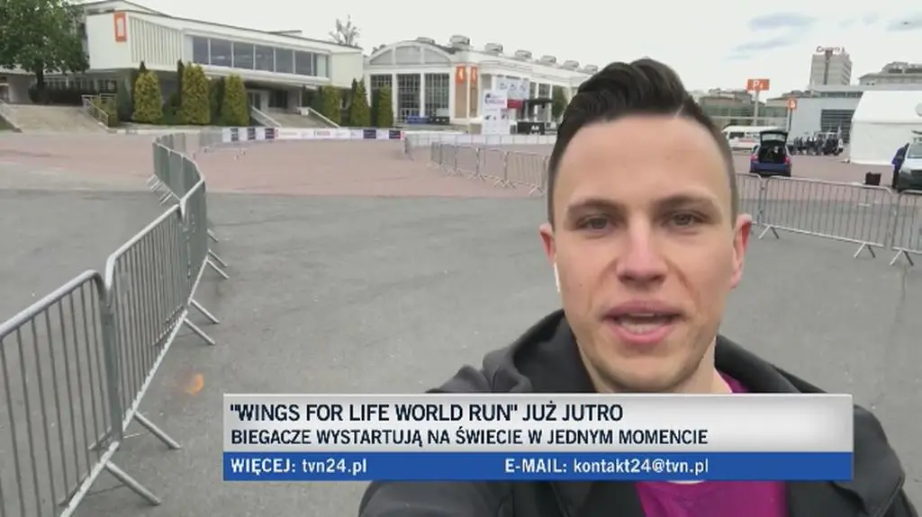 Adrian Mielnik o biegu Wings for life