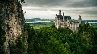 Zamek Neuschwanstein w Bawarii