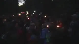 "Porozmawiaj z suwerenem!". Protest przed rezydencją prezydenta na Helu