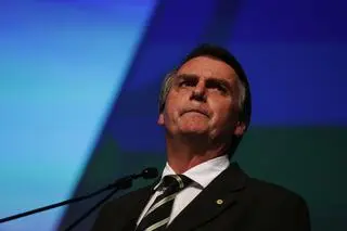 Prezydent Brazylii Jair Bolsonaro