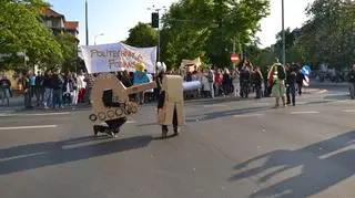 Studenci politechniki wyróżniali się w tłumie